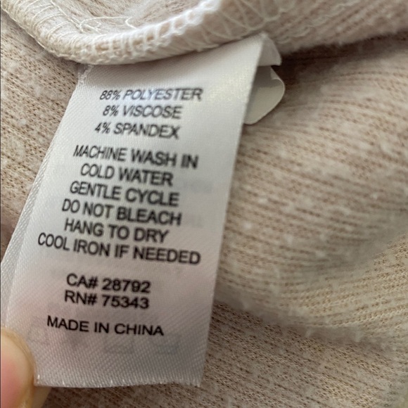 House of Harlow Elegant Cream High-Waisted corduroy Pants size 4 - Picture 12 of 13